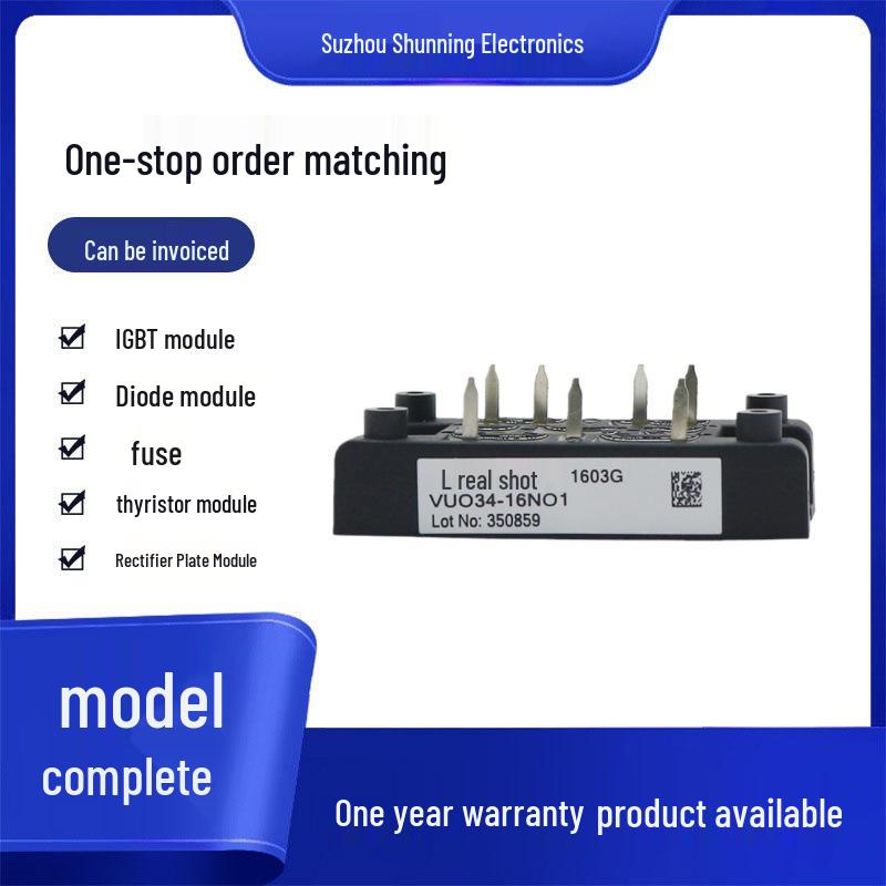 New Original VUO35-18NO7 VUO36-08NO8 Three-Phase Rectifier Bridge Thyristor Power Module