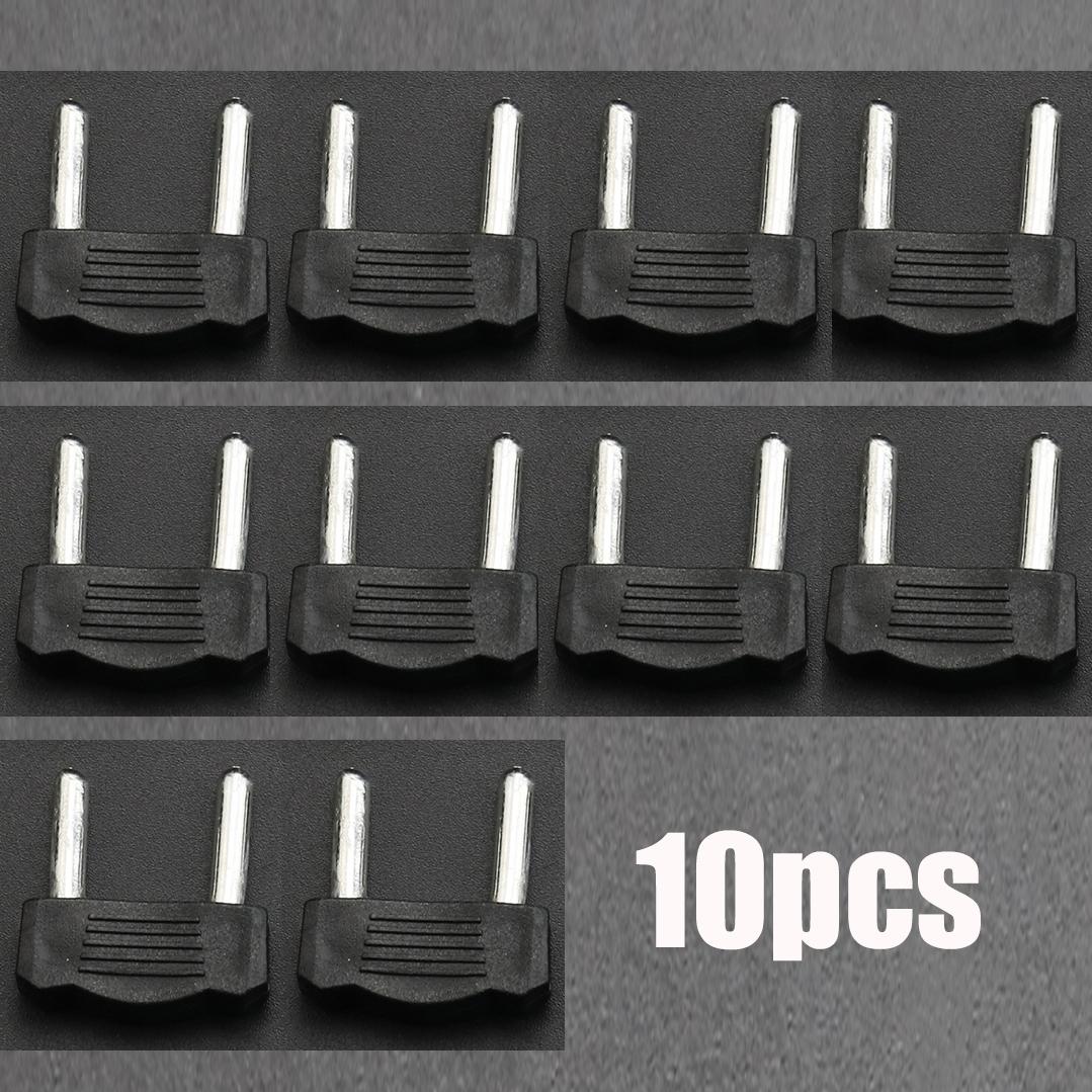 

JCD 10pcs 3mm Short-circuit Plug RCA Audio Video Terminal Block Banana Plug 14mm 18mm Pitch Connecto Plug
