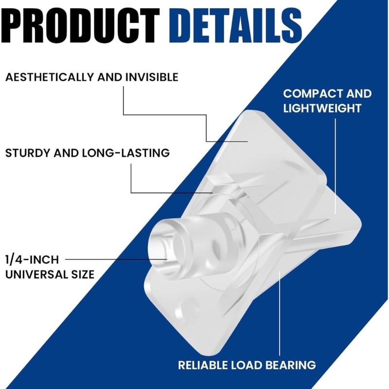 Discreet Shelf Support Pegs for Bookshelves Easy Installation Cabinet Supports for Strong Shelf Stability