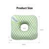 Cotton Filling Ear Piercing Pillow Breathable Ergonomic Pillow With Ear Hole Portable Comfortable Earring Pillow