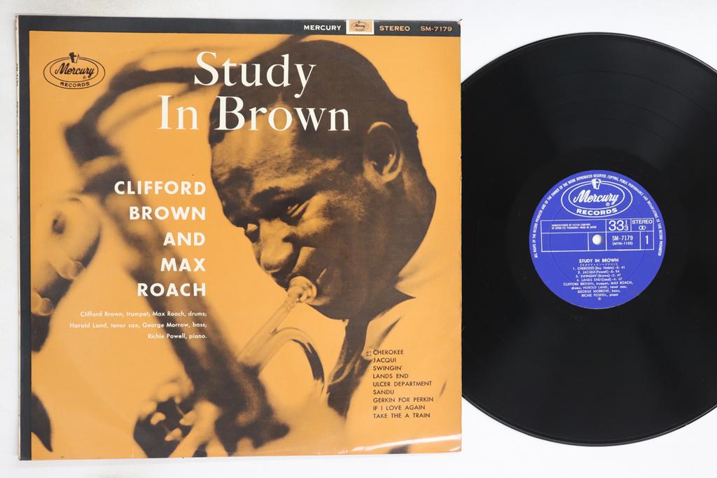 LP Record CLIFFORD BROWN, MAX ROACH - Study In Brown SM7179 MERCURY 1966 Japan Jazz Used