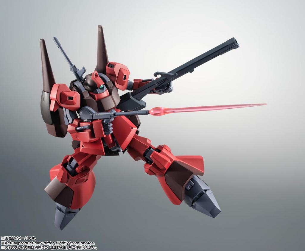 TAMASHII NATIONS ROBOT SPIRITS Mobile Suit Zeta Gundam Rick Dias Bajeena 130mm ABS PVC Painted Action Figure RMS-099 (Quattro Color) ver. A.N.I.M.E.