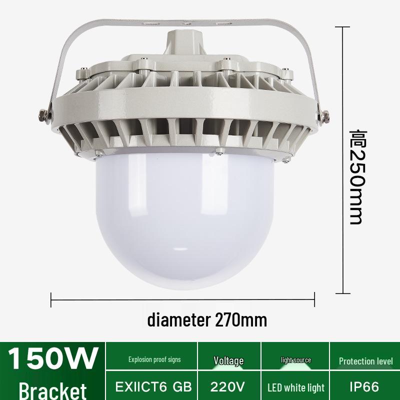Explosion-Proof LED Light for Power Plants & Hazardous Chemical Workspaces