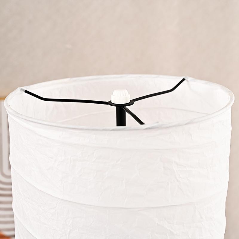 Nordic Modern Three-Color Light Paper Floor Lamp for Bedroom and Living Room