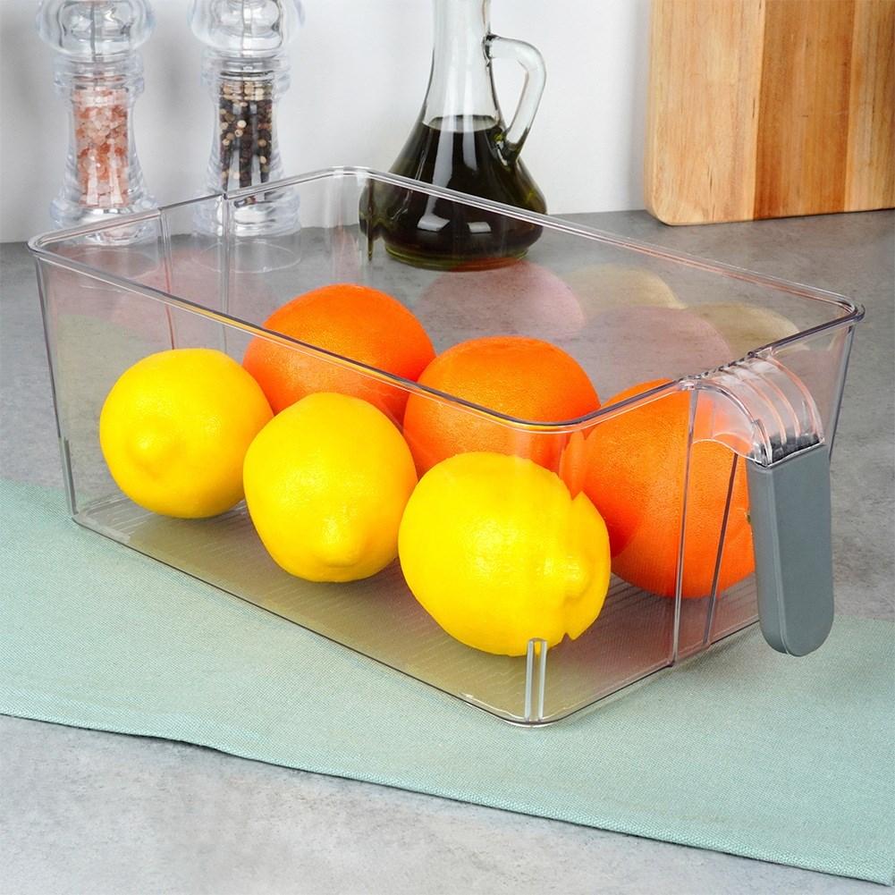 Organizer do lodówki pojemnik z uchwytem 31x18x11.5cm EXCELLENT ELECTRICS 229185