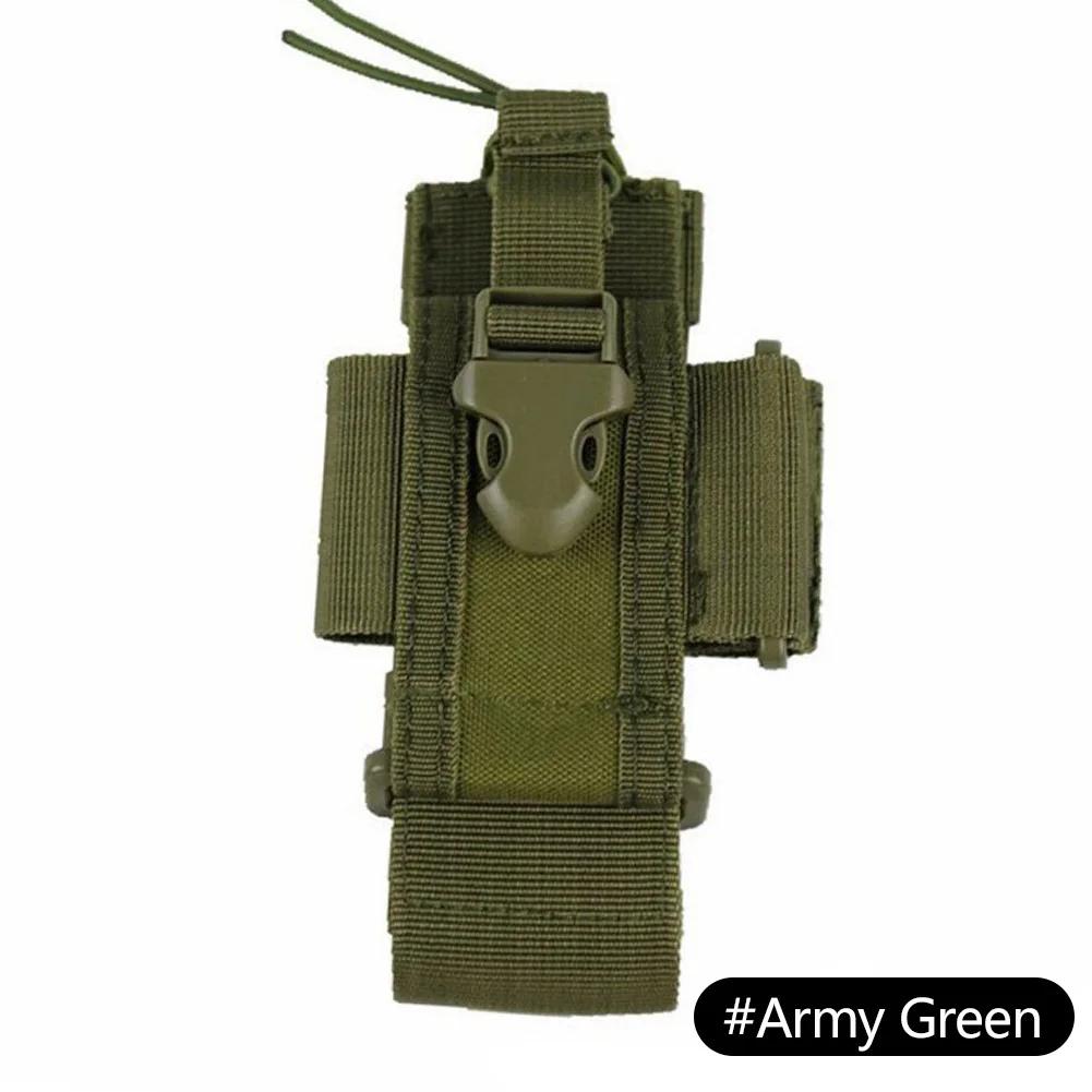 1000D Nylon Tactical Pouch Radio Walkie Talkie Holder Bag Belt Pack Hunting Accessories Magazine Pouch Outdoor Airsoft Equipment