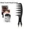 2PCS Men's Oil Head Comb Back Wide Tooth Comb Hair Styling Styling Comb Fluffy Comb High Texture Comb Productos De Barberia