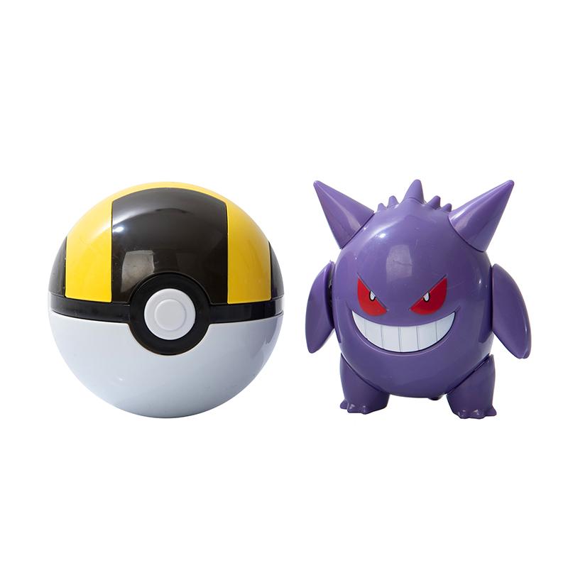 About Pokemon Anime Figure Charizard Pikachu Gyarados Pocket Monster Figure Pokeball Action Deformation Toy Model Children Gift