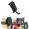 Robust Wall Mounted Organizer with Adjustable Hooks for Tool Storage
