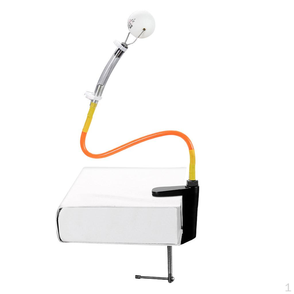 

Table Clamp Type Pong Tennis Training Aid Machine Trainer for Stroking Action Practice
