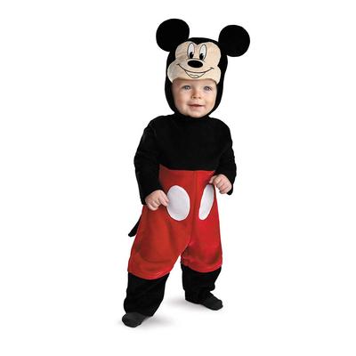 Disguise Disney Cosplay Halloween Official Mickey Mouse Deluxe Baby 70-80cm Black 44960W