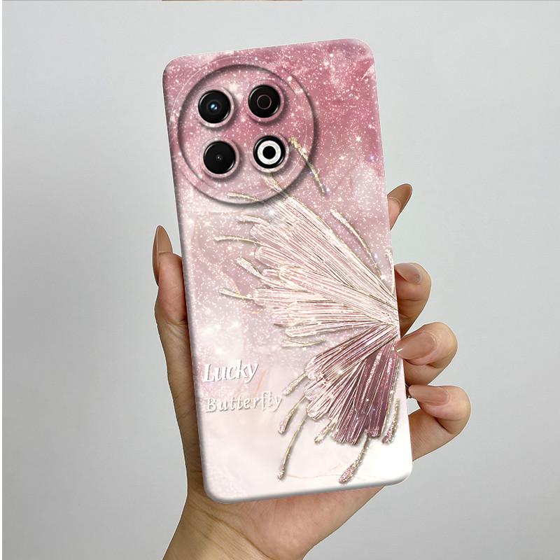 For Tecno Spark 30 Pro KL7 Phone Case 30Pro 4G Cover Soft Silicone Sweet Painted Shell Cartoon Funda Lovely Printed Casing Coque