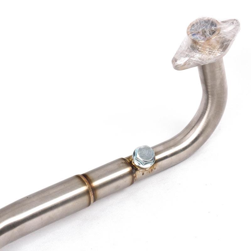Stainless Steel Front Section Exhaust Bend for Kawasaki Z125Pro Motorcycle