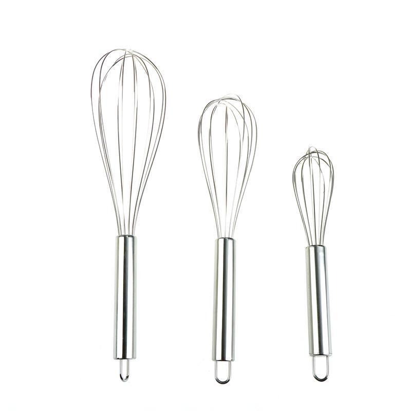 (8/10/12 palců) Ruční šlehač na vejce z nerezové oceli Kuchyňské nářadí