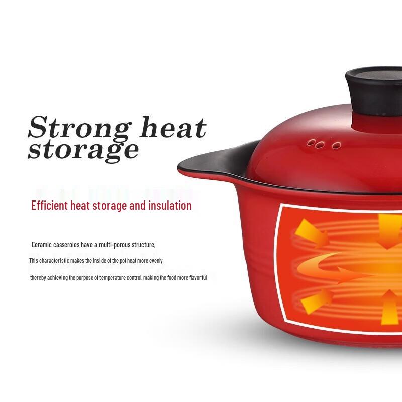 Bestd 3L Spodumene Ceramic Casserole