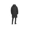 Adidas 3-Stripes 600 Fill Outdoor Sports Casual Warm Striped Hooded Long Sleeve Long Down Jacket Unisex Outerwear Black JZ8731