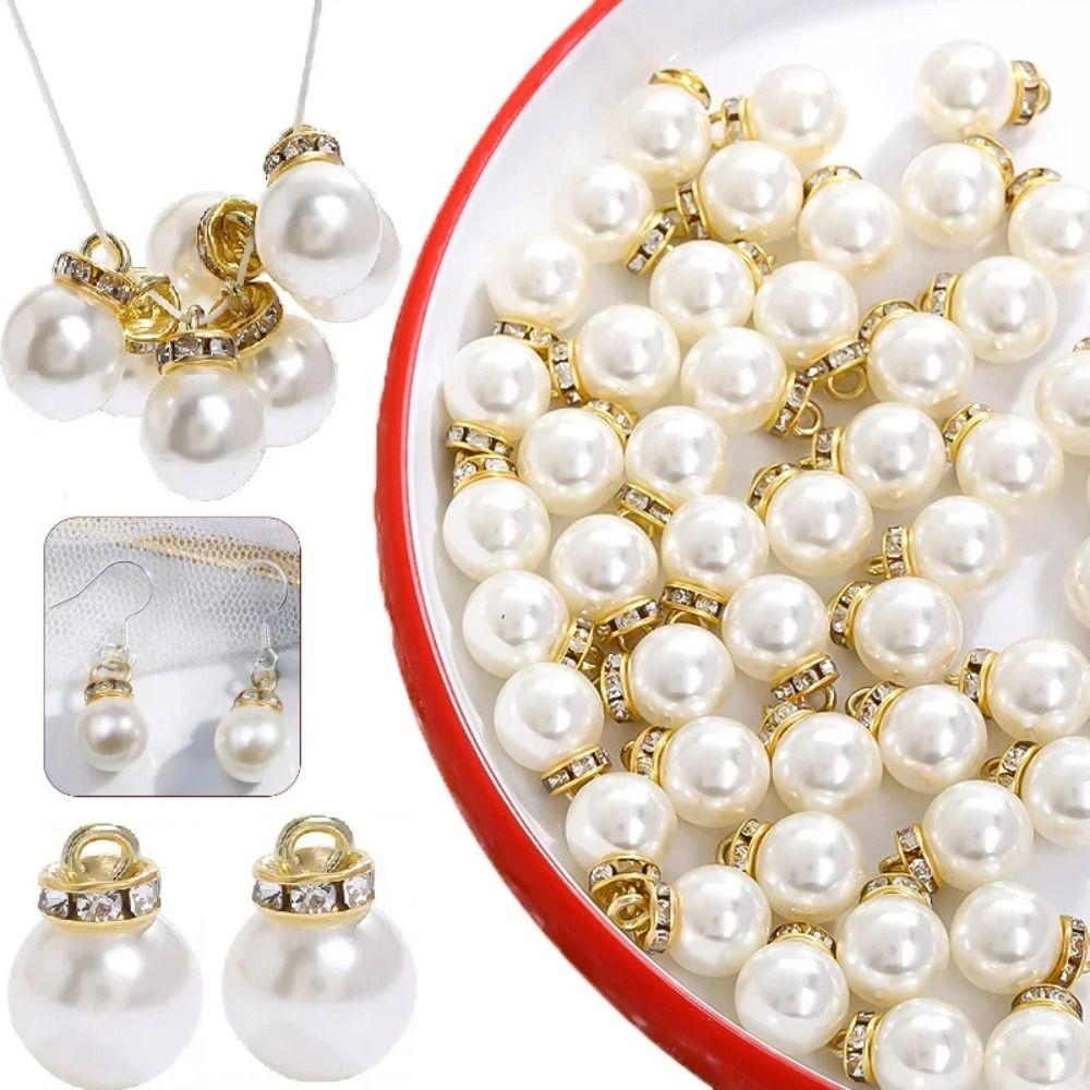 20-300Pcs 3-14mm ABS Pearl Beads High Gloss Craft Pearl Beads  Phone Case Decoration
