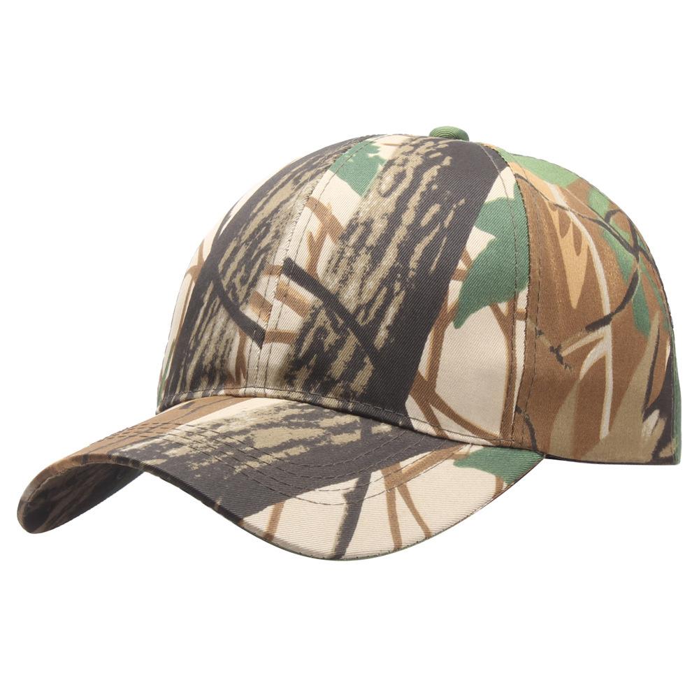 7 Colors Unisex Sports Summer Outdoor Sunscreen Hat Men Casual Cap Female Unisex Camouflage Hunting Fishing Hunting Baseball Cap