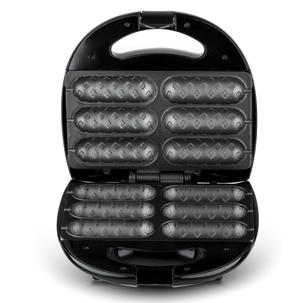 International Grilled Sausage and Hot Dog Roaster - Versatile Breakfast Sausage and Ham Pan-Grill Machine