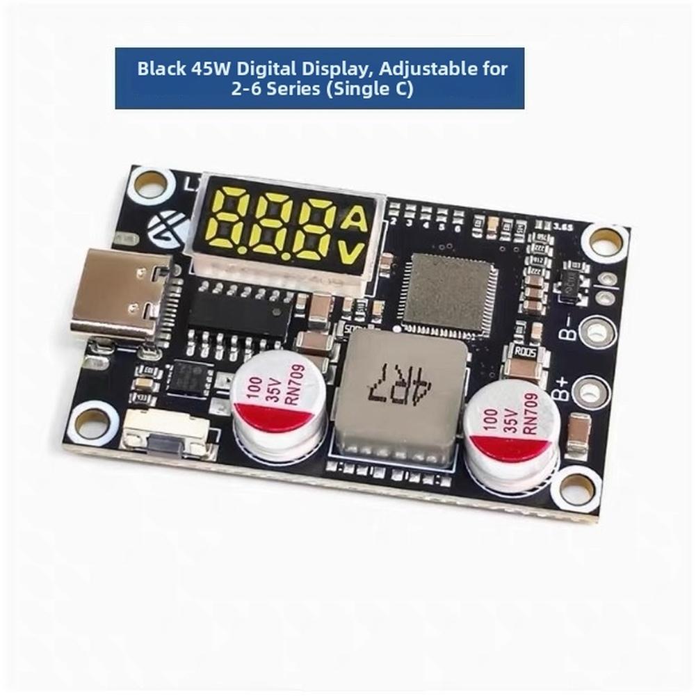 

For DIY Power Bank Module 45W Fast Charge PD3 0 for 2 6S Lithium and For LIFEPO4 Battery Packs with Protection