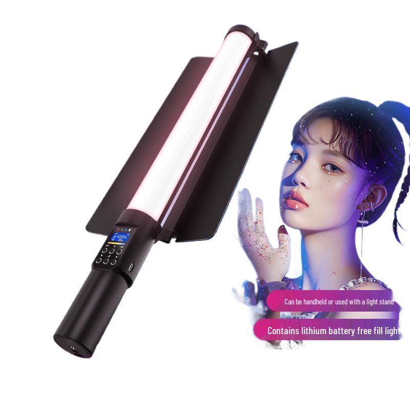 Portable RGB LED Handheld Fill Light Bar for Professional Photography and Nighttime Outdoor Scenes