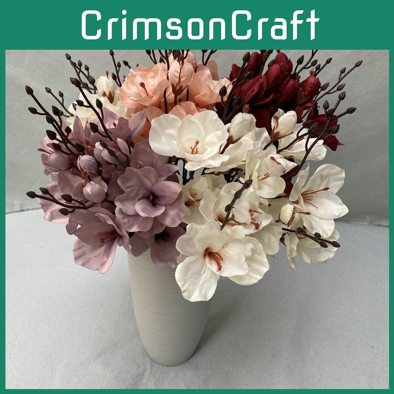 Magnolia Bouquet Lifelike For Wedding Decorations And Home Interior Gift Design