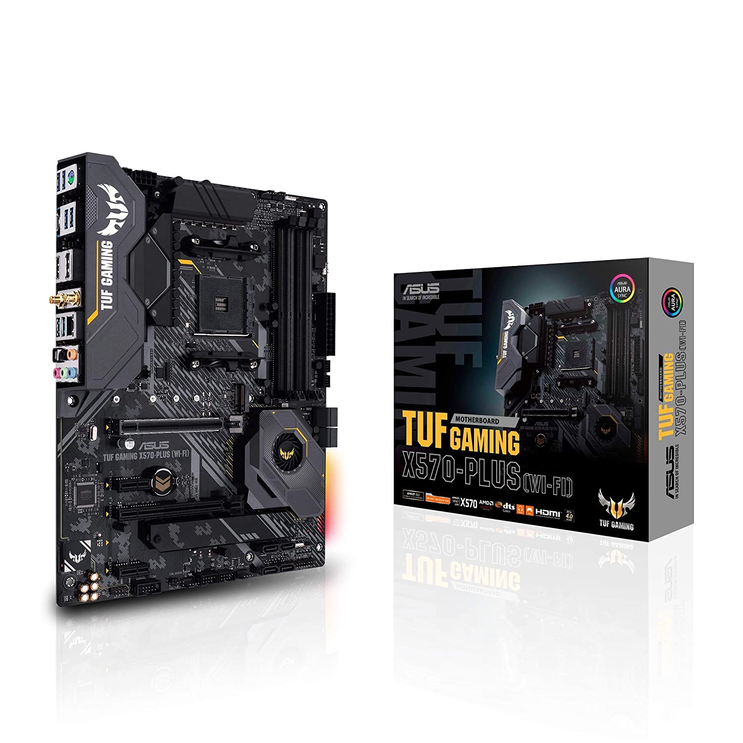 

ASUS AMD X570 AM4 compatible motherboard TUF GAMING X570-PLUS (WI-FI) [ATX]