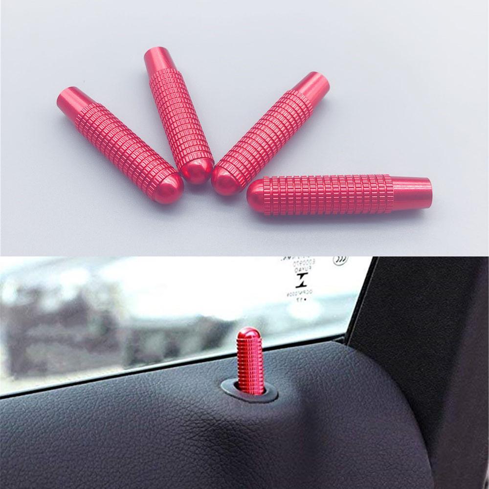 ANGELGUOGUO Car Modified for Mercedes Benz C W205 GLC GLE E W213 CLA GLA A Class Door Bolt Lock Pin Auto Door