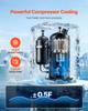 Refrigeratore d'acqua industriale, 8000 W, Sistema di raffreddamento refrigeratore d'acqua industriale con compressore, Portata massima 70 L/min, Capacità serbatoio 40 L, Refrigeratore per laser, per