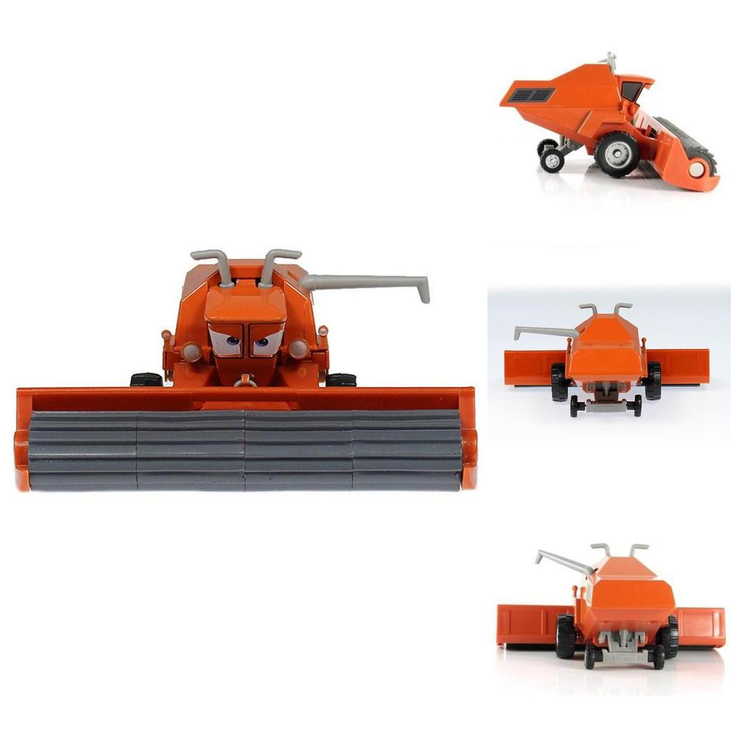 Pixar Cars Uncle Bull Flank Frankenstein Harvester Alloy Toy Car Model For Kids