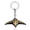 DOTA2 Weapon Model & Portal Scroll Pendant Necklace with Dota Logo Keychain