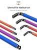 Rainbow Metric Hex Key Set - Comprehensive 6-Sided Screwdriver Tools