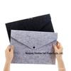 Minimalist Wool Felt A4 Briefcase & File Bag
