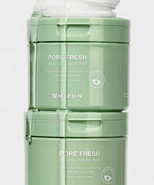 Mizon Pore Fresh Peeling Toner Pad 60 Stück