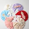 New European-American Baby Hat with Pearl & Zirconia Flower