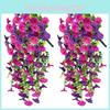 Ipomoea Künstliche Prunkwinde Wanddeko Mit Plastikblumen Für Partys