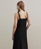 Artid Buckle Bustier Dress_Black