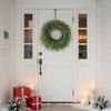 Christmas Wreath Real Touch Faux Cedar Large Green Garland Front Door Windows Festive Party Decor DIY Decoration