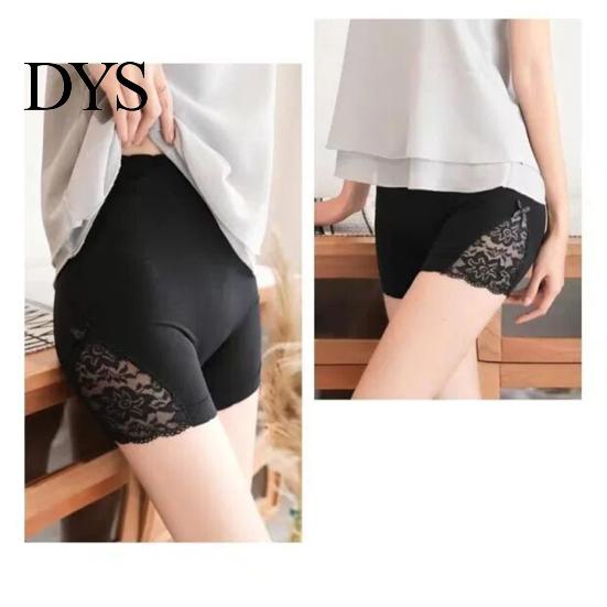 Safety Shorts Women Pants High Elasticity Tummy Control Seamless Lace Anti-exposure Waist Cotton Crotch Panties Slim Fit Quick Dry Mini Skirt