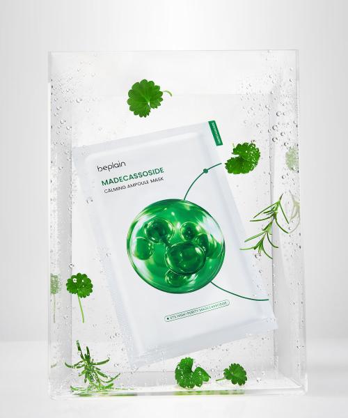Be Plain High Purity Soothing Madecassoside Ampoule Mask (5 Sheets)