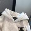 Men's Cat Print Velvet Hoodie - New Style Autumn/Winter Loose Pullover