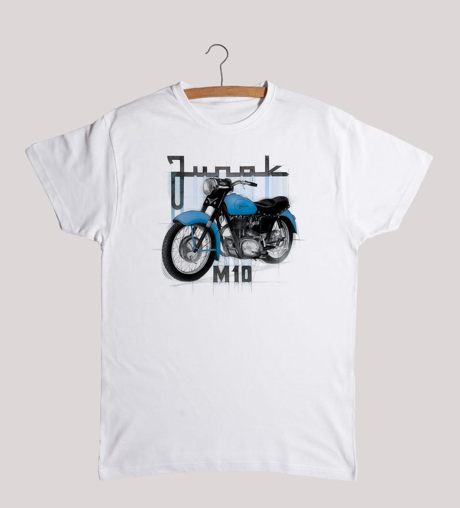 Junak M10 Classic Polish Motorcycle TShirt Summer Cotton Short Sleeve ONeck Mens T Shirt New S3XL