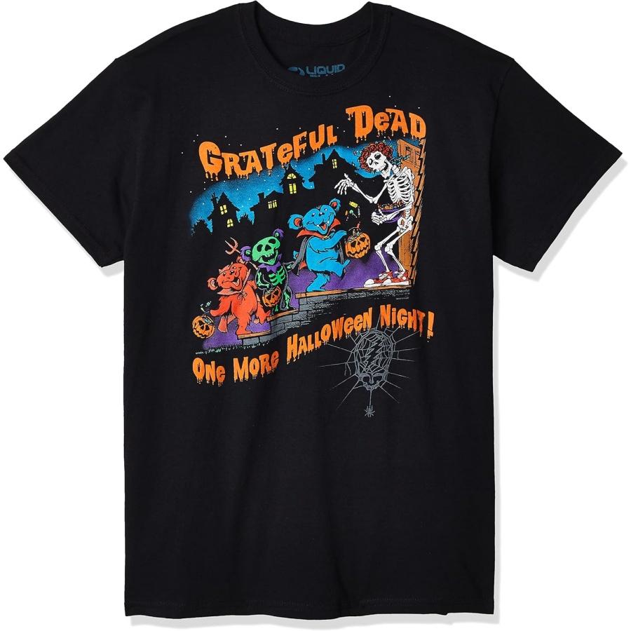 Синяя унисекс-футболка для взрослых Grateful Dead One More Halloween Night Футболка XXXXXL разноцветный