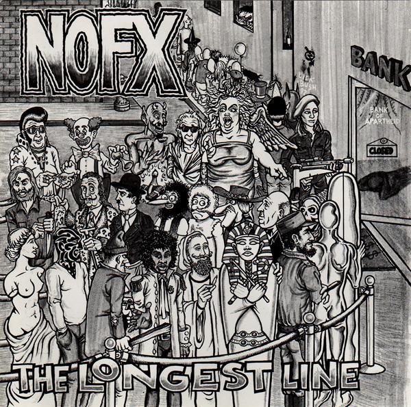 CD NOFX - The Longest Line FAT5032 Fat Wreck Chord 1992 US Rock Used