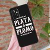 Plata O Plomo Narcos Pablo Escobar Phone Case For Samsung Galaxy A15 A25 A55 A54 A34 A14 A35 A52 A32 A12 A51 A71 A13 A33 A53