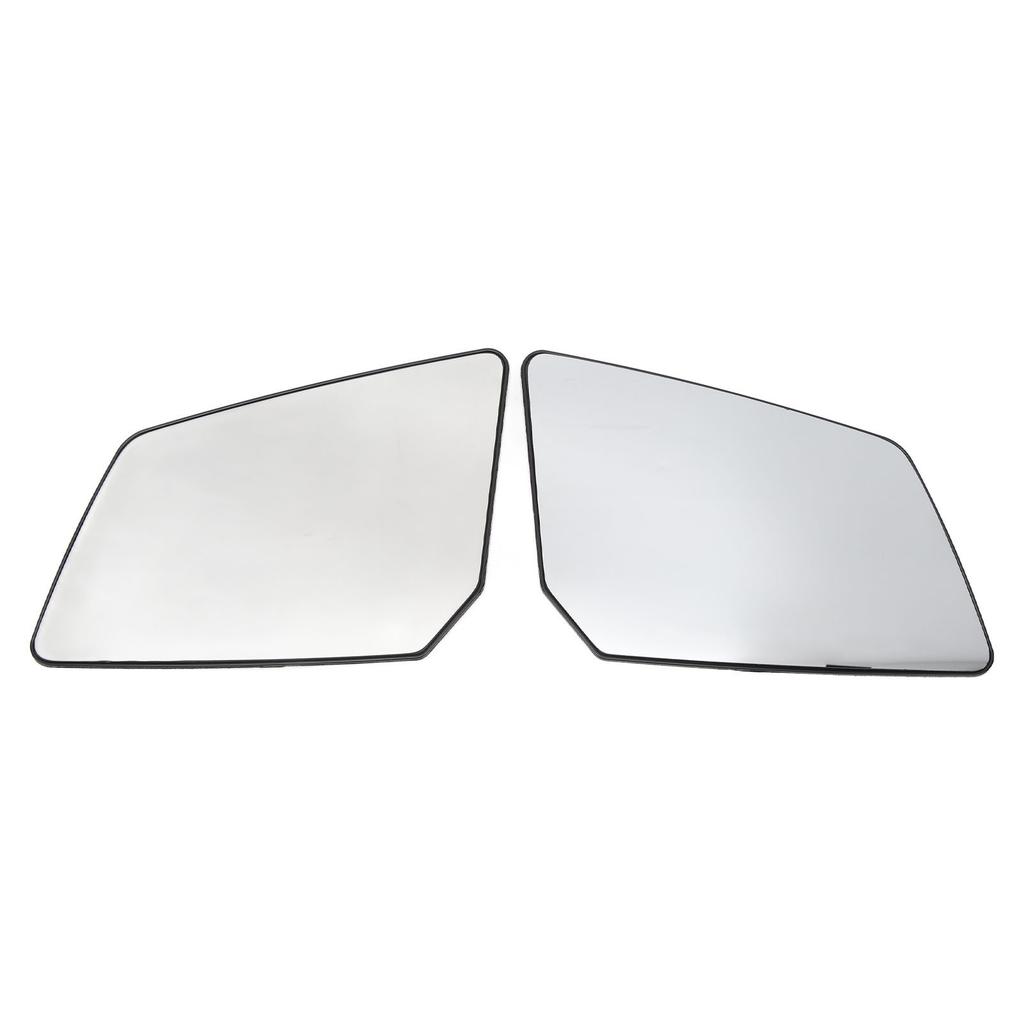 Pair of Heated Door Mirror Glass Left Right 25990004 Wing Mirror Glass Replacement for Chevy Traverse