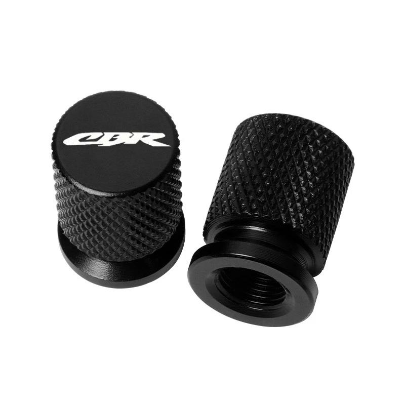 APT5 CBR Motorcycle Tire Valve Air Port Stem Cover Cap Plug CNC Aluminum Accessories For Honda CBR125 250 250R CBR600 F2 F3 F4 F4i