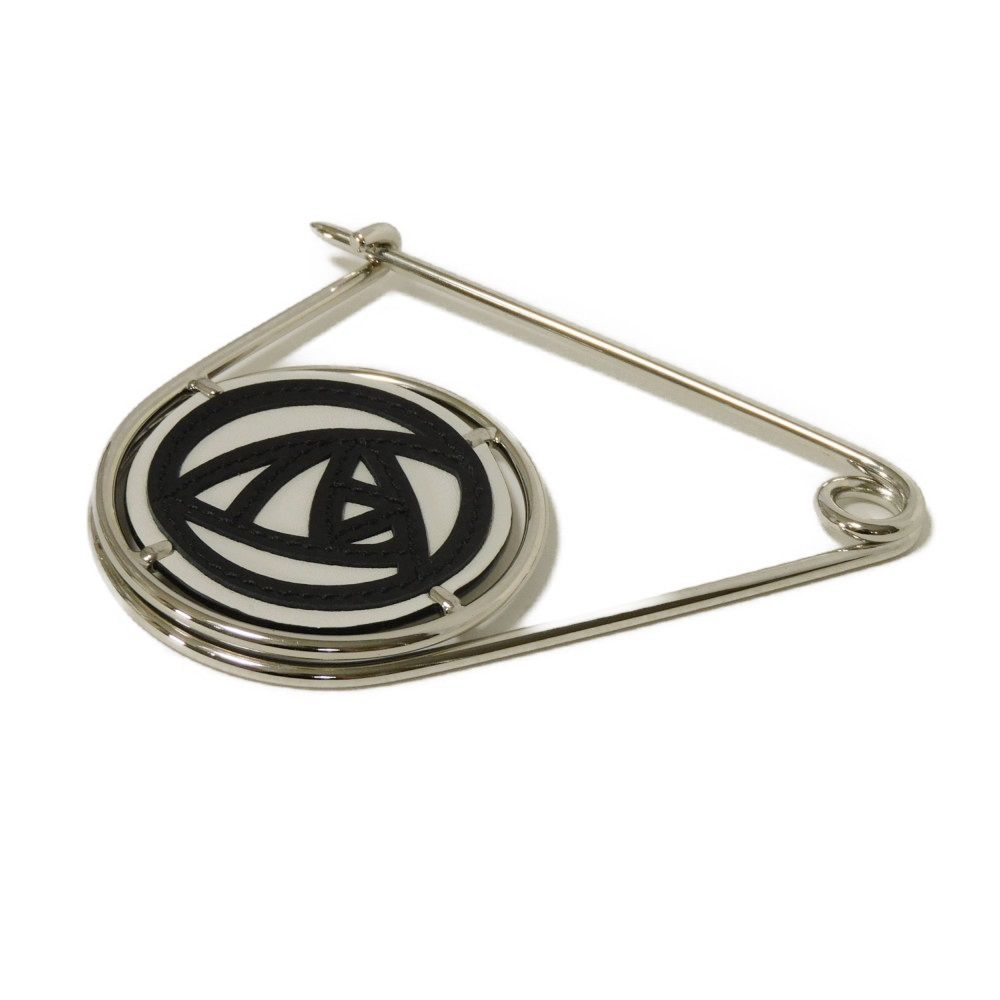 Used 12695 Rose Meccano Pin 111.19.043 7987 Rose Black Silver Unused Mackintosh White Unisex from Japan AUTHENTIC