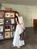French Chic Sleeveless Top & High-Waisted Skirt Set - Summer 2026 Fashion