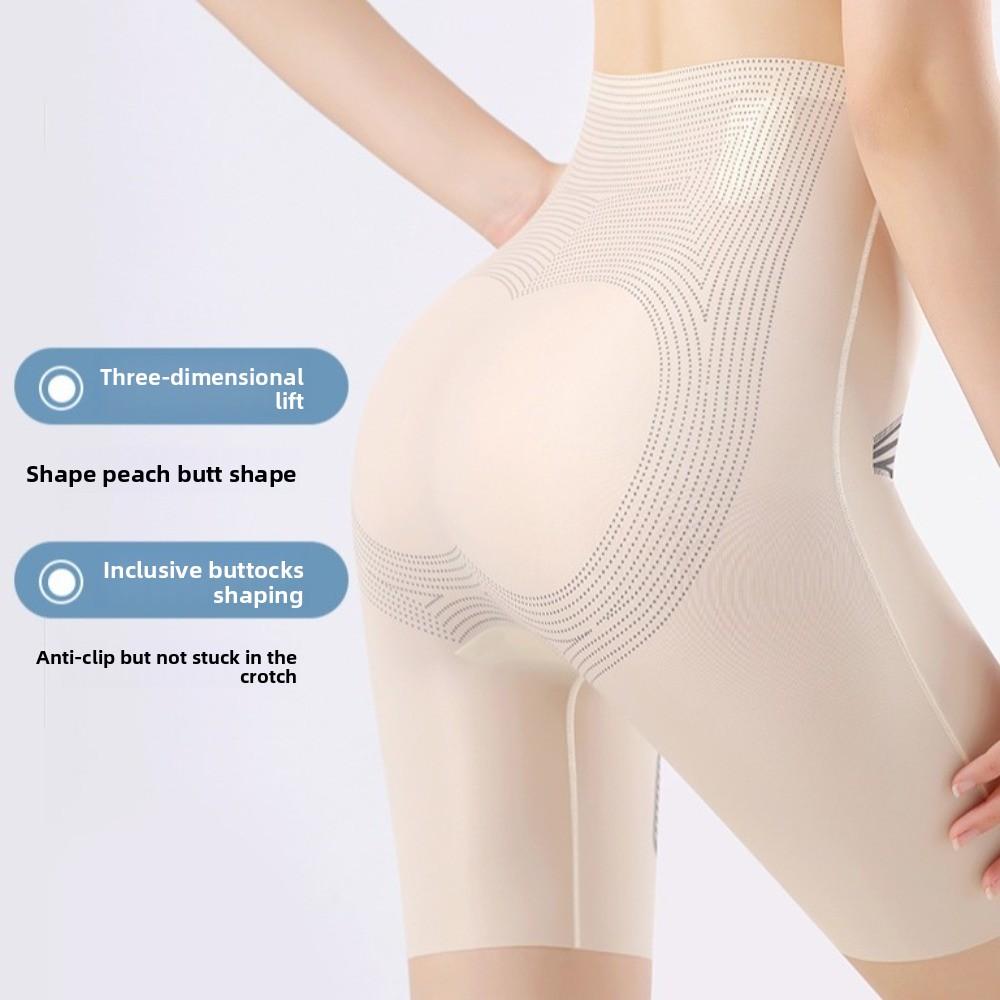 Slimming Shapers Ice Silk Girdle Panties Shapewear Cotton Crotch Butt Lifter Underpants High Waist Waist Trainer